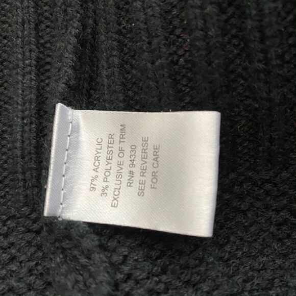 T/O Short Sleeve Cowl Neck Sweater - Picture 6 of 7